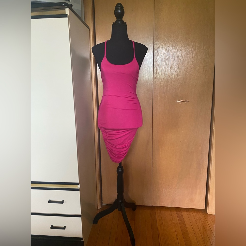 Summer tie up back dress